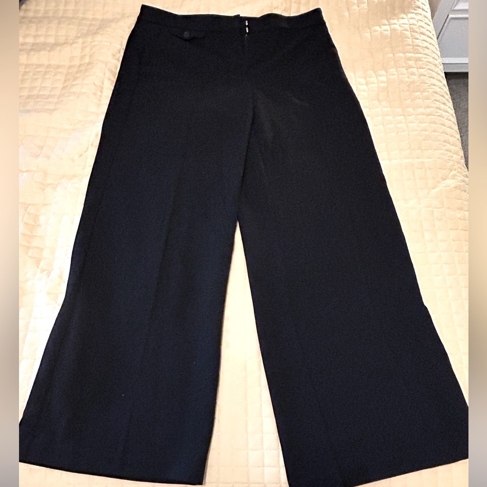 LOFT size 12 curvy wide leg slacks